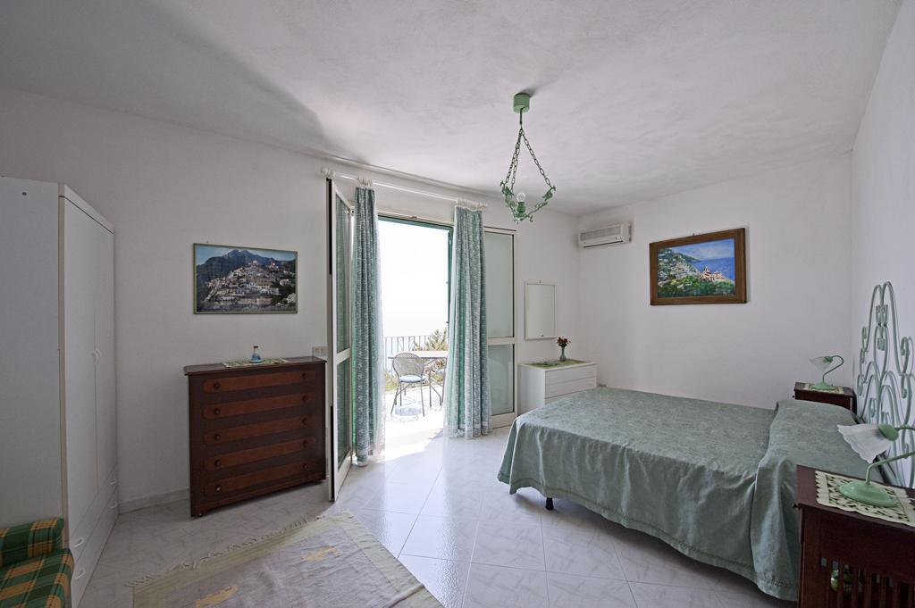Villa Punta Del Sole Positano Rum bild